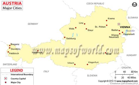 Austria: Major Cities .